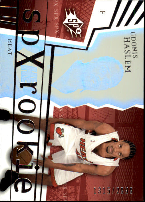 2003-04 SPx #149 Udonis Haslem RC