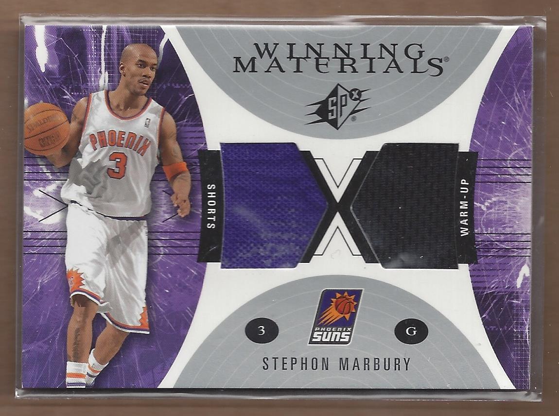 2003-04 SPx Winning Materials #WM7 Stephon Marbury