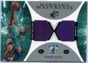 2003-04 SPx Winning Materials #WM12 Baron Davis