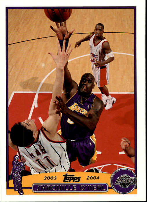 2003-04 Topps #34 Shaquille O'Neal