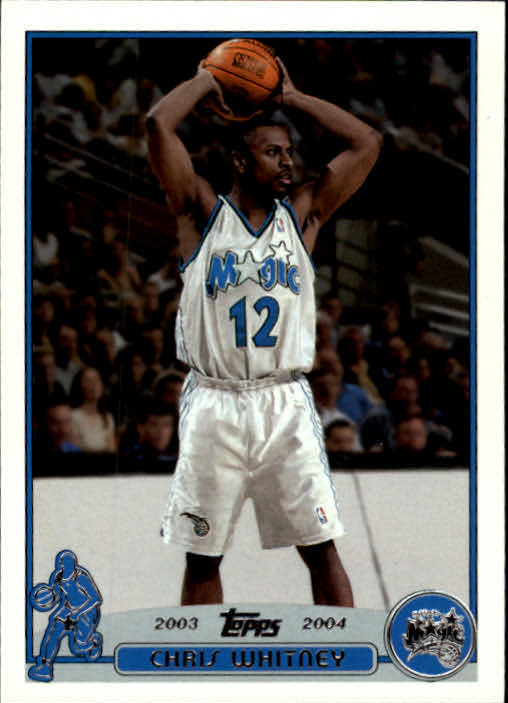 2003-04 Topps #98 Chris Whitney