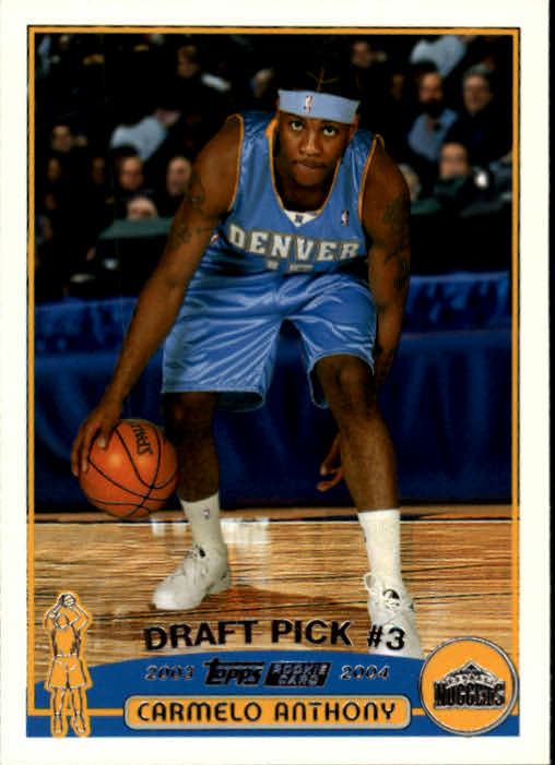 2003-04 Topps #223 Carmelo Anthony RC
