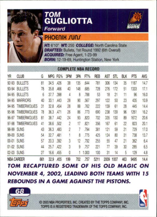 B1545- 2003-04 Topps Erste Ausgabe BK Karten 1-249 -du Pick- 15 + Gratis US Ship - Bild 69 von 315