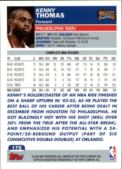 B1545- 2003-04 Topps Erste Ausgabe BK Karten 1-249 -du Pick- 15 + Gratis US Ship - Bild 235 von 315