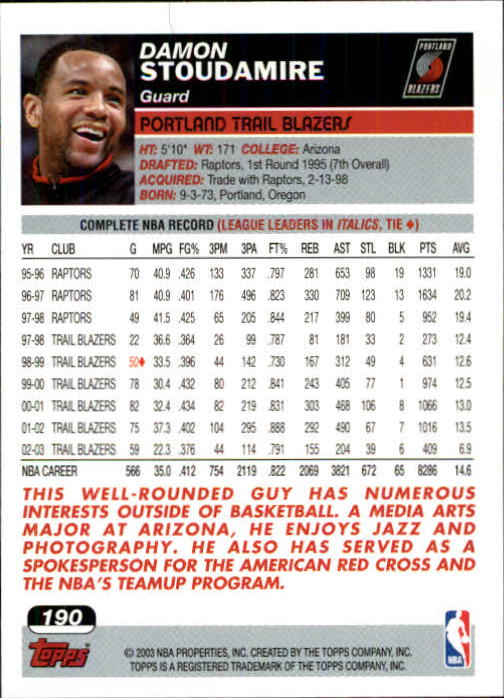 B1545- 2003-04 Topps Erste Ausgabe BK Karten 1-249 -du Pick- 15 + Gratis US Ship - Bild 255 von 315