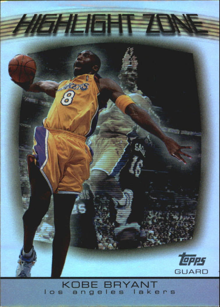 2003-04 Topps Highlight Zone #HZ20 Kobe Bryant - @WHS - NM-MT