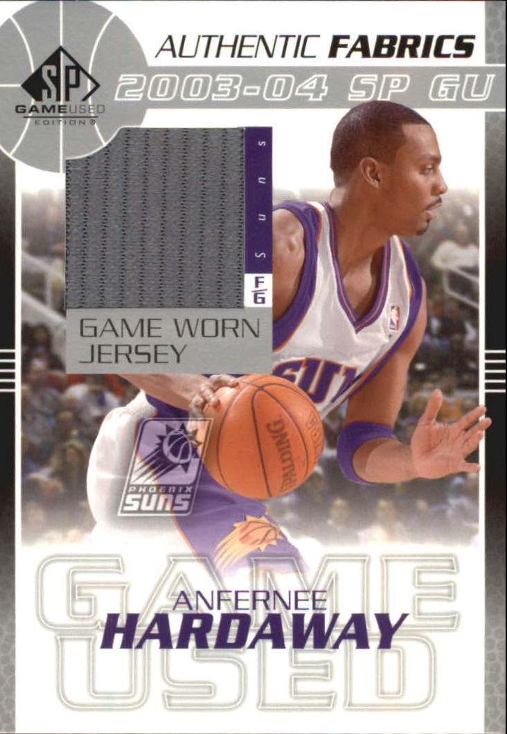 2003-04 SP Game Used Authentic Fabrics #AHJ Anfernee Hardaway