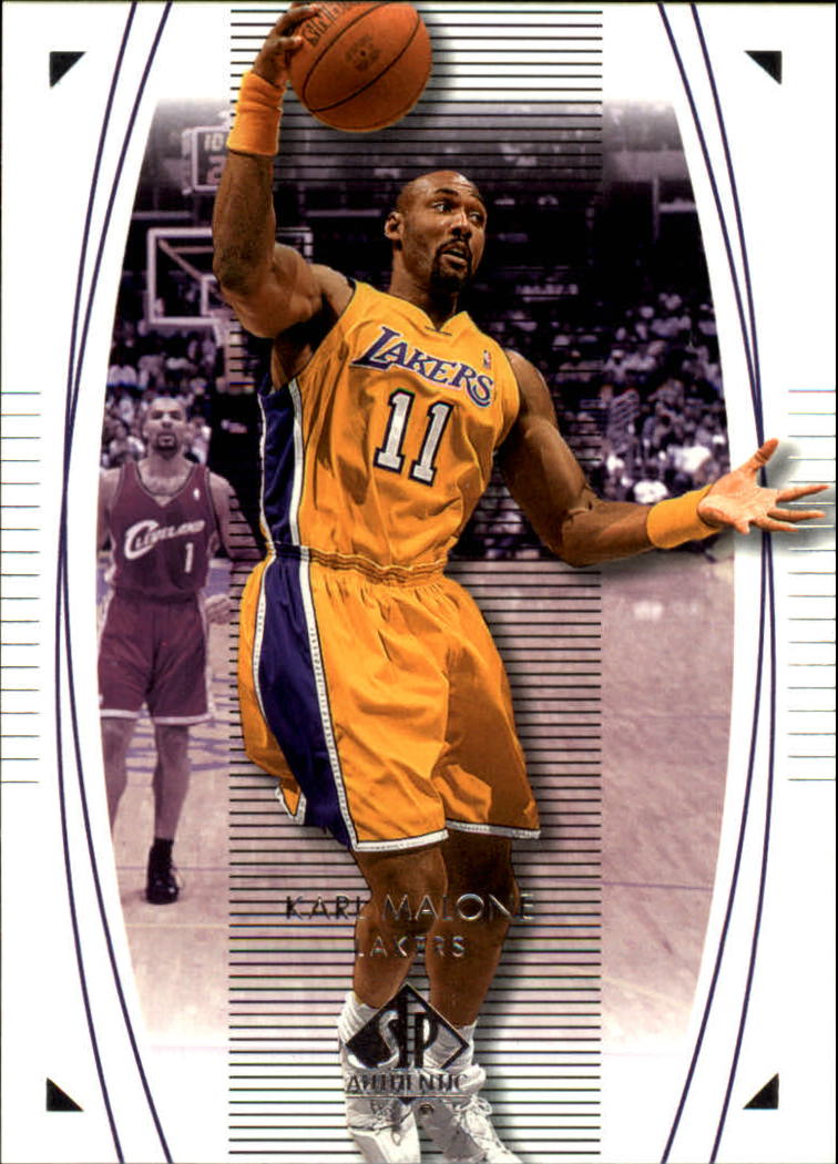 2003-04 SP Authentic #36 Karl Malone