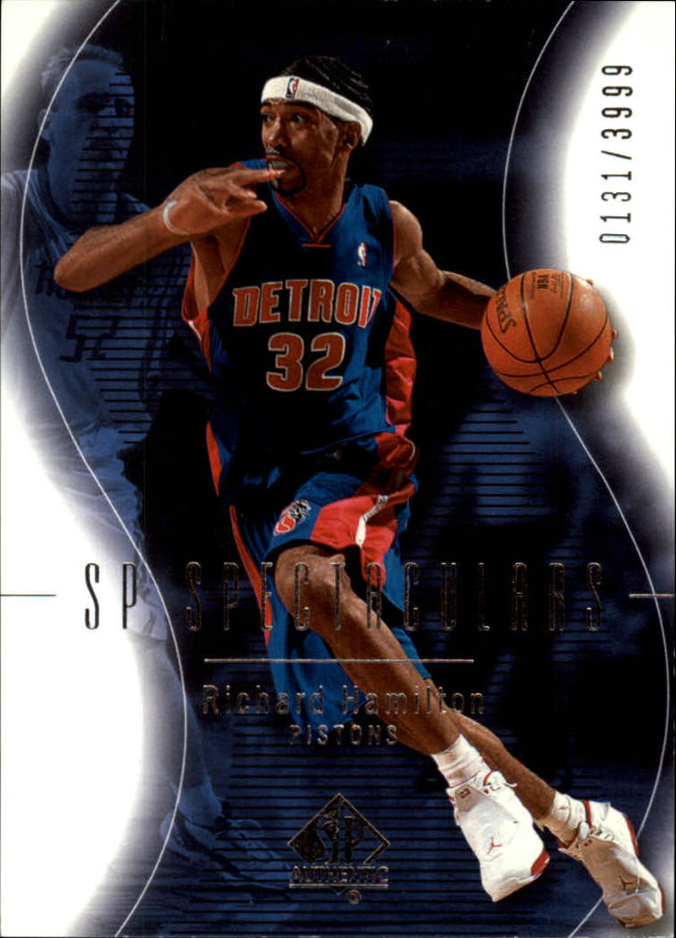 2003-04 SP Authentic #107 Richard Hamilton SPEC
