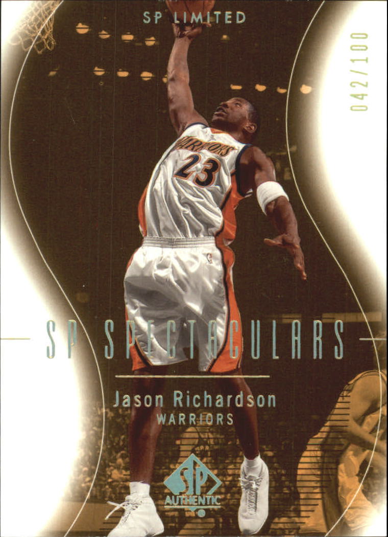 2003-04 SP Authentic Limited #113 Jason Richardson SPEC