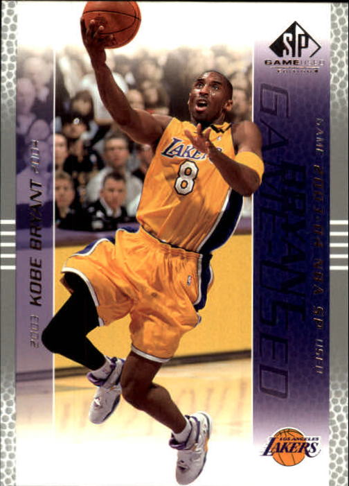 2003-04 SP Game Used #39 Kobe Bryant