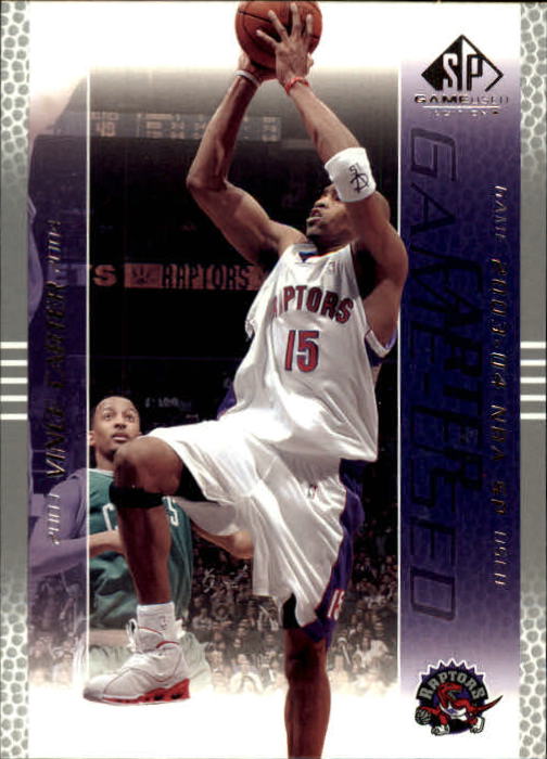 2003-04 SP Game Used #87 Vince Carter