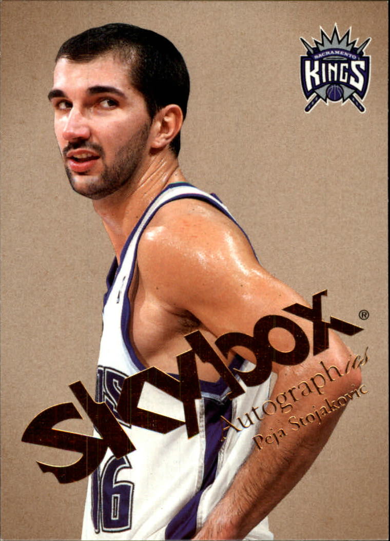 2003-04 SkyBox Autographics #20 Peja Stojakovic