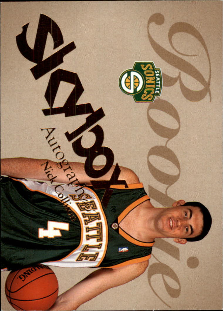 2003-04 SkyBox Autographics #79 Nick Collison RC