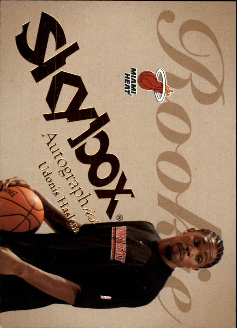 2003-04 SkyBox Autographics #81 Udonis Haslem RC