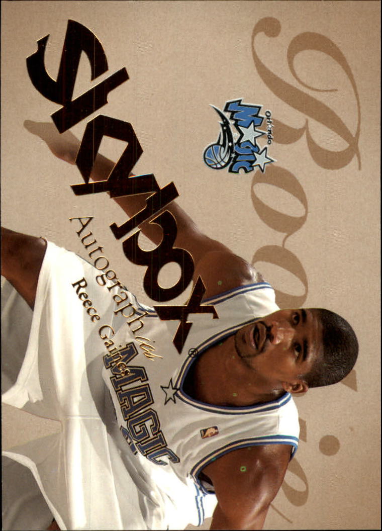 2003-04 SkyBox Autographics #90 Reece Gaines RC