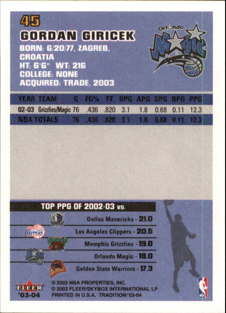 B4153- 2003-04 Fleer Tradition BK Karten + Einsätze -du Pick- 15 + Gratis US - Bild 45 von 248