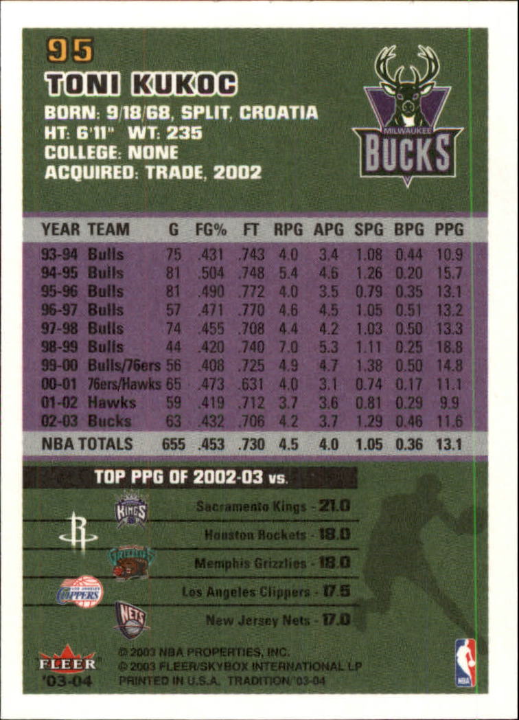 B4153- 2003-04 Fleer Tradition BK Karten + Einsätze -du Pick- 15 + Gratis US - Bild 85 von 248