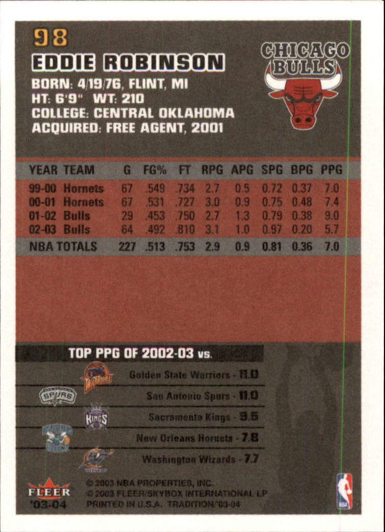 B4153- 2003-04 Fleer Tradition BK Karten + Einsätze -du Pick- 15 + Gratis US - Bild 87 von 248