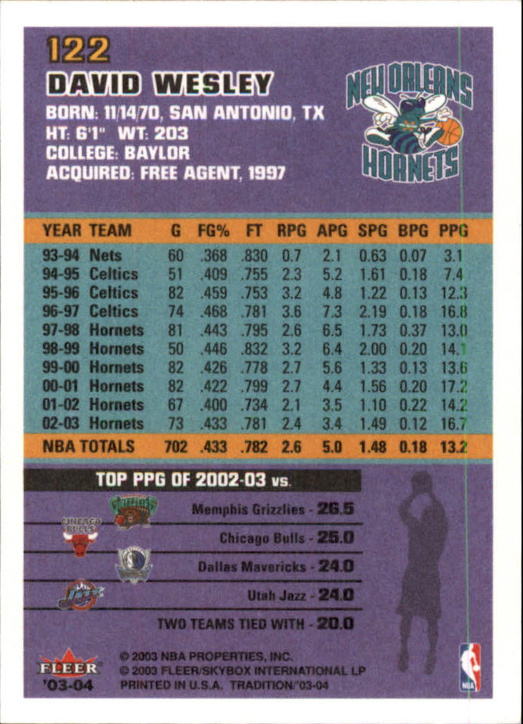 B4153- 2003-04 Fleer Tradition BK Karten + Einsätze -du Pick- 15 + Gratis US - Bild 109 von 248