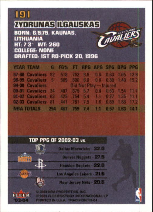 B4153- 2003-04 Fleer Tradition BK Karten + Einsätze -du Pick- 15 + Gratis US - Bild 171 von 248