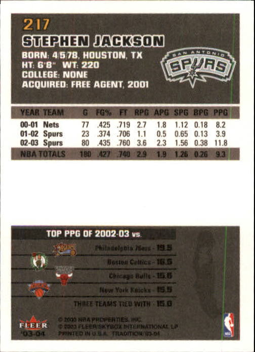 B4153- 2003-04 Fleer Tradition BK Karten + Einsätze -du Pick- 15 + Gratis US - Bild 199 von 248