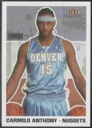 2003-04 Fleer Tradition #263 Carmelo Anthony RC