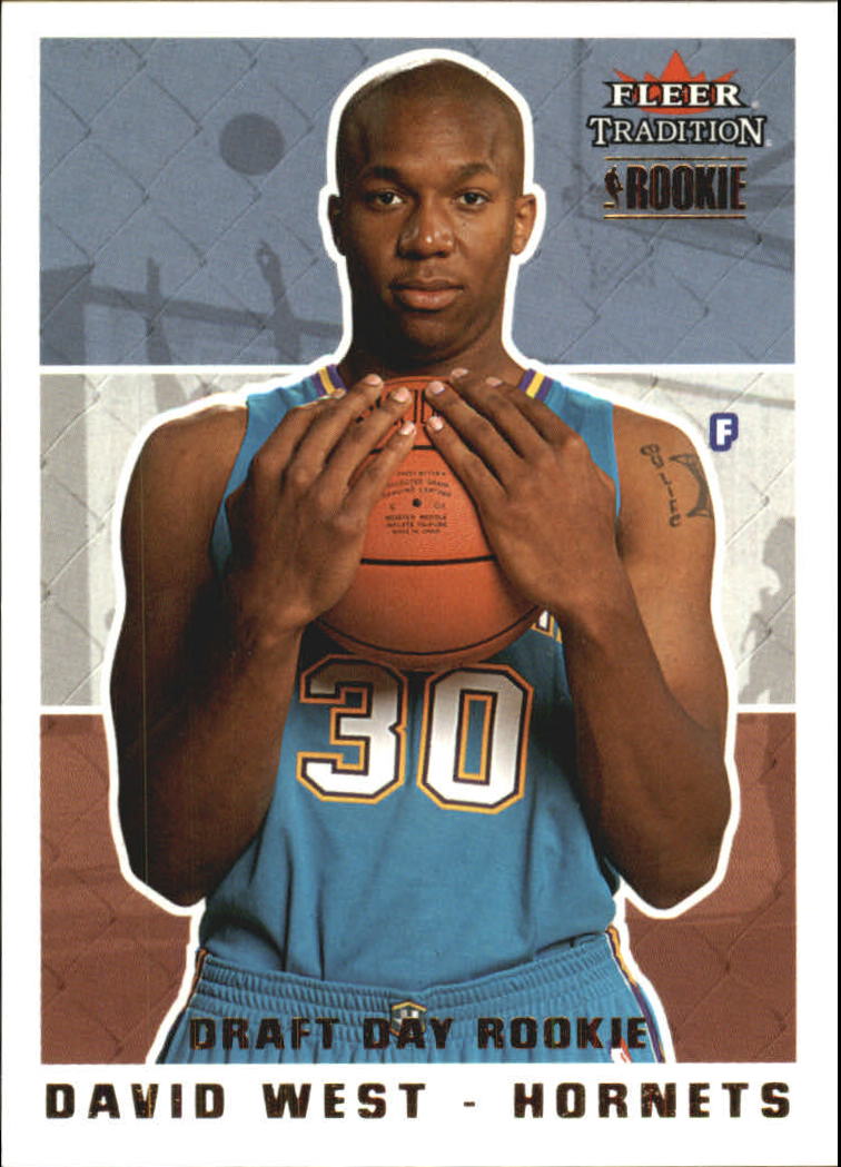 2003-04 Fleer Tradition Draft Day Rookie #278 David West