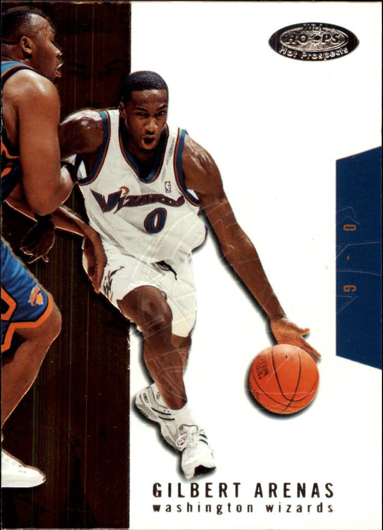 2003-04 Hoops Hot Prospects #22 Gilbert Arenas