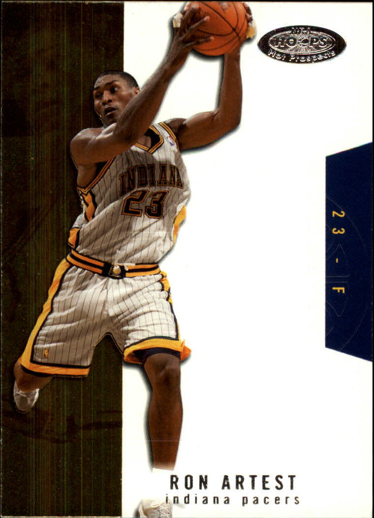 2003-04 Hoops Hot Prospects #27 Ron Artest
