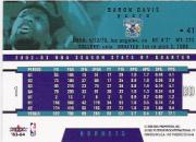 2003-04 Hoops Hot Prospects #41 Baron Davis back image