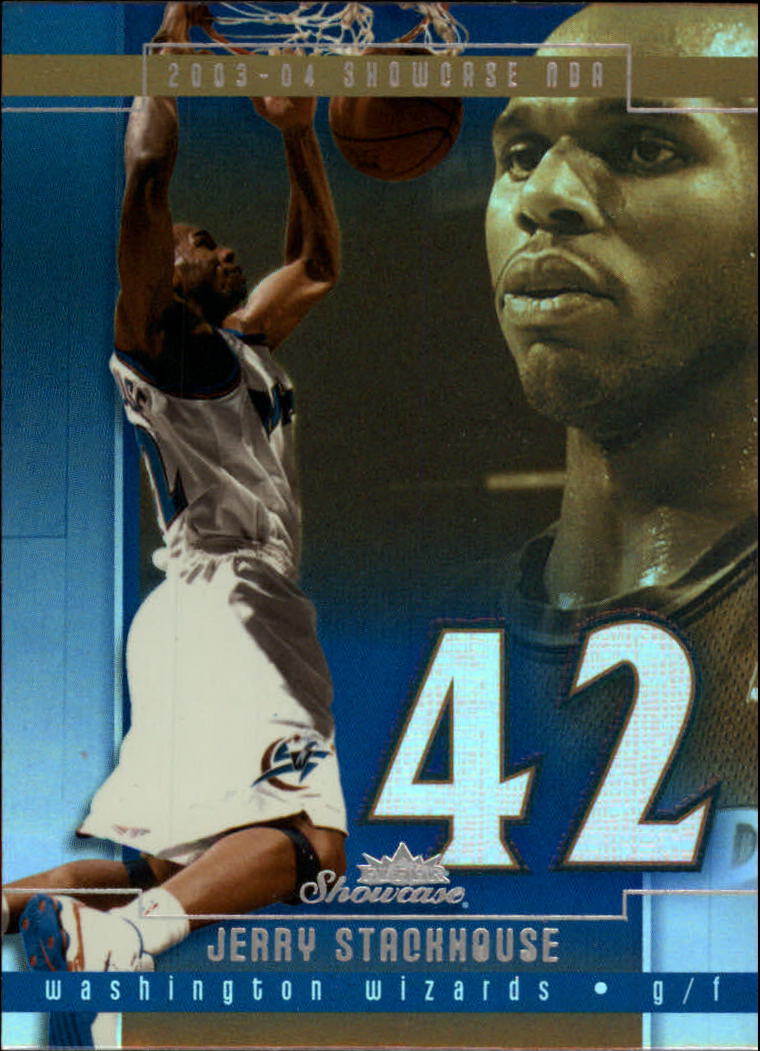 2003-04 Fleer Showcase #35 Jerry Stackhouse