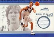 2003-04 Fleer Showcase Basketball's Best Memorabilia #8 Dirk Nowitzki