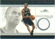 2003-04 Fleer Showcase Basketball's Best Memorabilia #19 Tony Parker