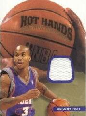 2003-04 Fleer Showcase Hot Hands Game-Used #8 Stephon Marbury