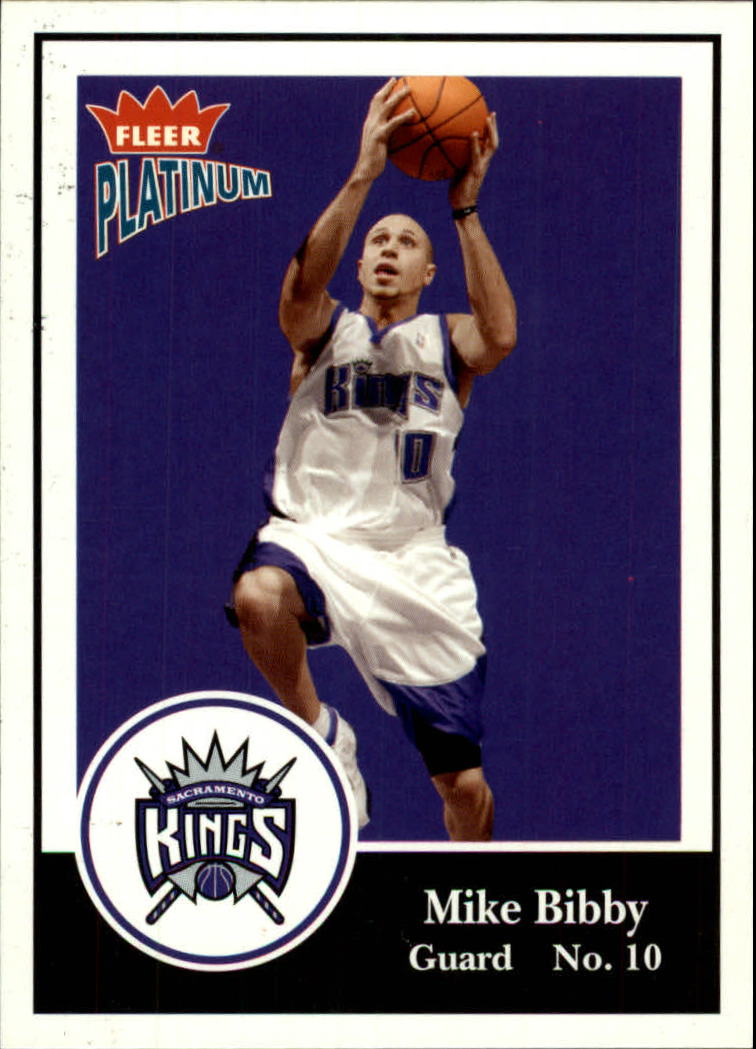 2003-04 Fleer Platinum #61 Mike Bibby