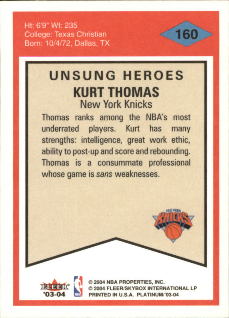 B3755- 2003-04 Fleer Platinum Bk #s 1-200 +Rookies -You Pick- 15+ FREE US SHIP - Picture 289 of 319