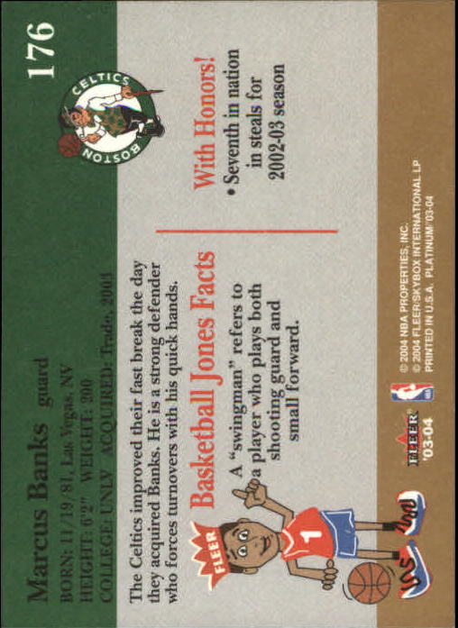 B3755- 2003-04 Fleer Platinum Bk #s 1-200 +Rookies -You Pick- 15+ FREE US SHIP - Picture 315 of 319