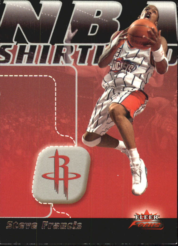2003-04 Fleer Focus NBA Shirtified #21 Steve Francis
