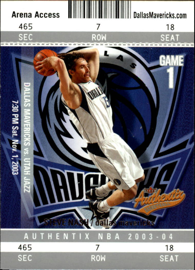 Steve Nash cards (1997-2021) Suns Mavericks Lakers - Picture 106 of 305