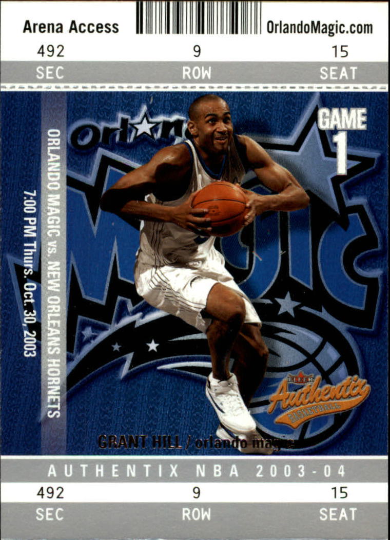 Grant Hill cards (1995-2021) Pistons Magic Clippers Duke - You Choose - Picture 200 of 272