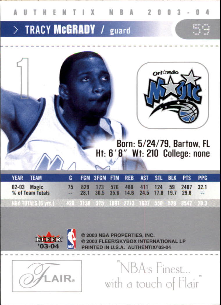 Tracy McGrady cards (1998-2021) Magic Raptors Rockets - You Choose - Picture 142 of 275