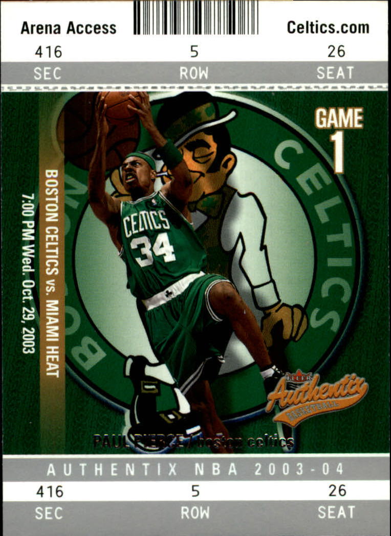 Paul Pierce cards (1999-2021) Celtics Nets - You Choose - Bild 114 von 360