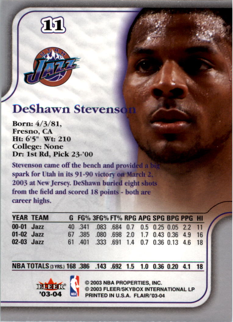 B6849- 2003-04 Flair Basketball Card #s 1-90 -You Pick- 15+ FREE US SHIP - Picture 19 of 129