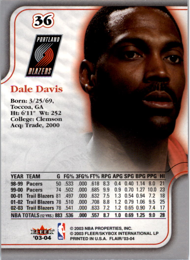 B6849- 2003-04 Flair Basketball Card #s 1-90 -You Pick- 15+ FREE US SHIP - Picture 53 of 129