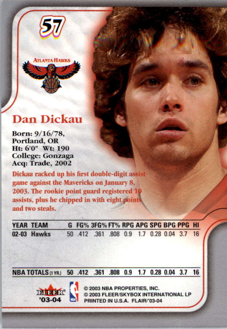 B6849- 2003-04 Flair Basketball Card #s 1-90 -You Pick- 15+ FREE US SHIP - Picture 83 of 129