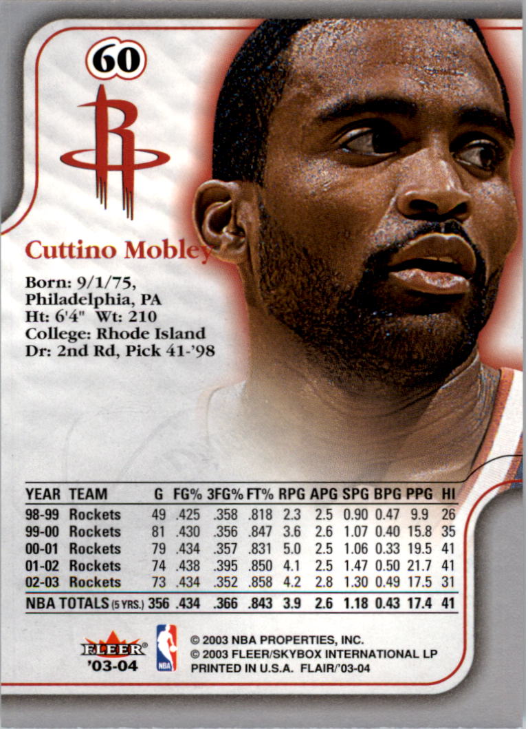 B6849- 2003-04 Flair Basketball Card #s 1-90 -You Pick- 15+ FREE US SHIP - Picture 87 of 129