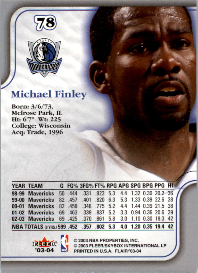 B6849- 2003-04 Flair Basketball Card #s 1-90 -You Pick- 15+ FREE US SHIP - Picture 113 of 129