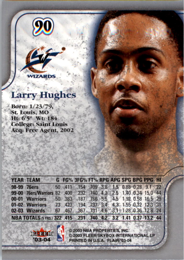 B6849- 2003-04 Flair Basketball Card #s 1-90 -You Pick- 15+ FREE US SHIP - Picture 129 of 129