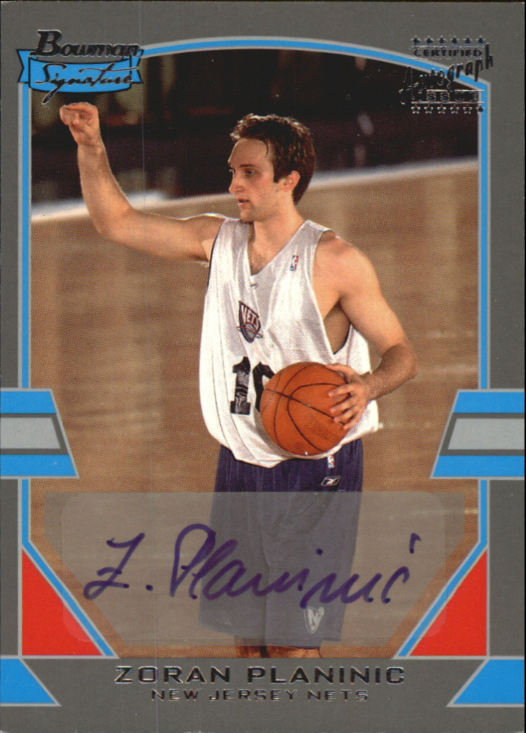 2003-04 Bowman Signature Edition Silver #72 Zoran Planinic